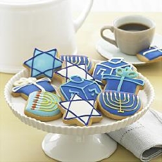 Hanukkah cookies